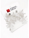 ARETES EN BISUTERIA FINA CON BRILLANTES Y MICROCIRCONES DISEÑO D/AMOON COLECCION