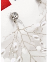 ARETES EN BISUTERIA FINA CON BRILLANTES Y MICROCIRCONES DISEÑO D/AMOON COLECCION