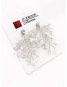 ARETES EN BISUTERIA FINA CON BRILLANTES Y MICROCIRCONES DISEÑO D/AMOON COLECCION