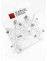 ARETES EN BISUTERIA FINA CON BRILLANTES Y MICROCIRCONES DISEÑO D/AMOON COLECCION