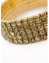 PULSERA CON BRILLANTERIA EN BISUTERIA FINA COLECCION D´MOON 20203