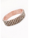 PULSERA CON BRILLANTERIA EN BISUTERIA FINA COLECCION D´MOON 20203