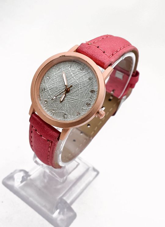 RELOJ ANALOGO CALIDAD AA  PULSO SILICONA O  CUERO SINT / NO SUMERGIBLE