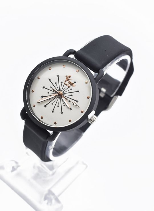 RELOJ ANALOGO CALIDAD AA TEENS  PULSO SILICONA O  CUERO SINT / NO SUMERGIBLE