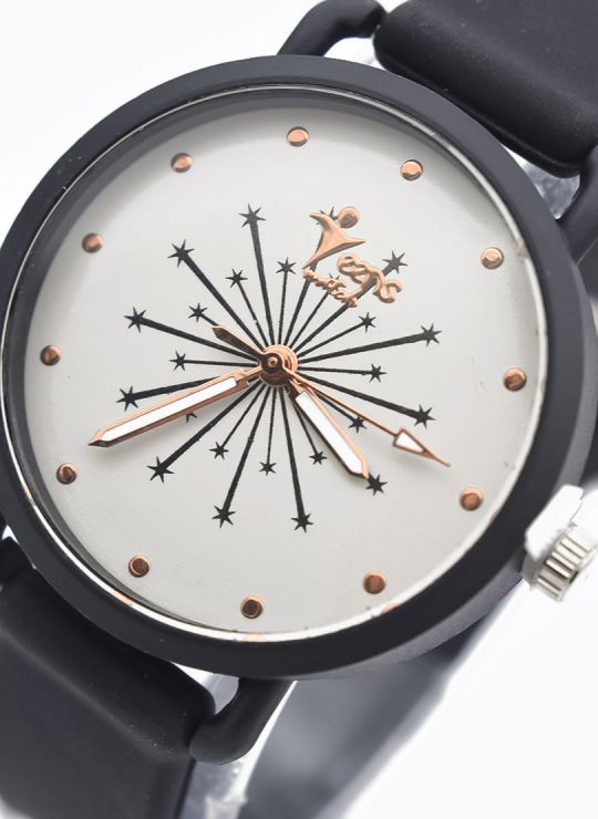RELOJ ANALOGO CALIDAD AA TEENS  PULSO SILICONA O  CUERO SINT / NO SUMERGIBLE