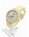 RELOJ ANALOGO CALIDAD AA TEENS  PULSO SILICONA O  CUERO SINT / NO SUMERGIBLE