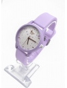 RELOJ ANALOGO CALIDAD AA TEENS  PULSO SILICONA O  CUERO SINT / NO SUMERGIBLE
