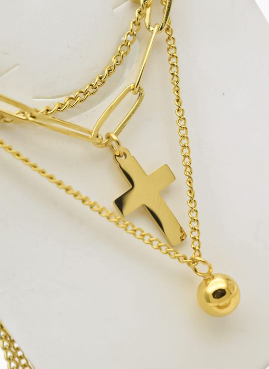 SET DE COLLAR, DIJE Y ARETES EN ACERO INOXIDABLE 316L  INCLUYE CADENA FRAMBUESA 