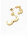 ARETES MEDIANOS -   EN ACERO INOXIDABLE  316L DISEÑO EXCLUSIVO GARANTIZADOS IMPORTADO 