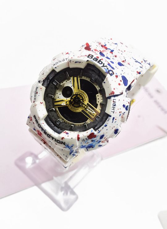 RELOJ CALIDAD AA  GOMA REFORZADA DOBLE HORA FUNCIONAL COLOR -  RESISTENTE A SALPICADURAS 