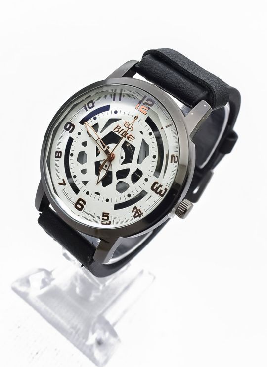RELOJ PARA HOMBRE ANALOGO CALIDAD AA  DISEÑO EXCLUSIVO PULSO SILICONA O  CUERO SINT / NO SUMERGIBLE