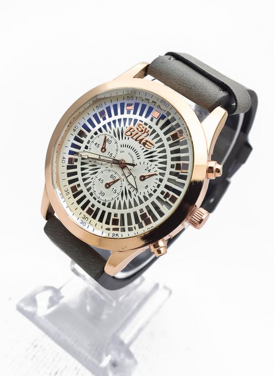 RELOJ PARA HOMBRE ANALOGO CALIDAD AA  DISEÑO EXCLUSIVO PULSO SILICONA O  CUERO SINT / NO SUMERGIBLE