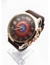 RELOJ PARA HOMBRE ANALOGO CALIDAD AA  DISEÑO EXCLUSIVO PULSO SILICONA O  CUERO SINT / NO SUMERGIBLE