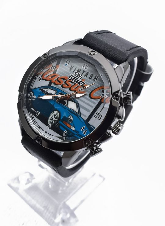 RELOJ PARA HOMBRE ANALOGO CALIDAD AA  DISEÑO EXCLUSIVO PULSO SILICONA O  CUERO SINT / NO SUMERGIBLE