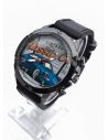 RELOJ PARA HOMBRE ANALOGO CALIDAD AA  DISEÑO EXCLUSIVO PULSO SILICONA O  CUERO SINT / NO SUMERGIBLE