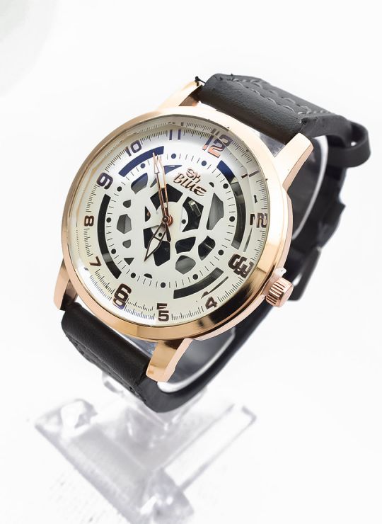 RELOJ PARA HOMBRE ANALOGO CALIDAD AA  DISEÑO EXCLUSIVO PULSO SILICONA O  CUERO SINT / NO SUMERGIBLE
