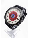 RELOJ PARA HOMBRE ANALOGO CALIDAD AA  DISEÑO EXCLUSIVO PULSO SILICONA O  CUERO SINT / NO SUMERGIBLE