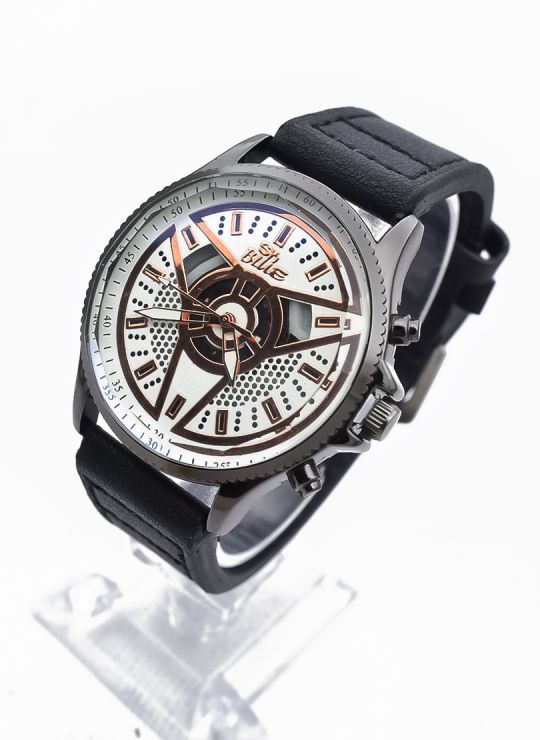 RELOJ PARA HOMBRE ANALOGO CALIDAD AA  DISEÑO EXCLUSIVO PULSO SILICONA O  CUERO SINT / NO SUMERGIBLE