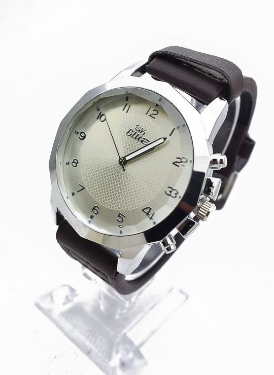 RELOJ PARA HOMBRE ANALOGO CALIDAD AA  DISEÑO EXCLUSIVO PULSO SILICONA O  CUERO SINT / NO SUMERGIBLE