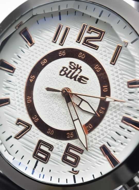 RELOJ PARA HOMBRE ANALOGO CALIDAD AA  DISEÑO EXCLUSIVO PULSO SILICONA O  CUERO SINT / NO SUMERGIBLE