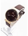 LOTE X 12 UNIDADES SET  RELOJES EN CUERO MAQUINARIA METALICA CALIDAD AA