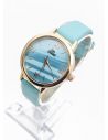 LOTE X 12 UNIDADES SET  RELOJES EN CUERO MAQUINARIA METALICA CALIDAD AA