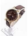 LOTE X 12 UNIDADES SET  RELOJES EN CUERO MAQUINARIA METALICA CALIDAD AA