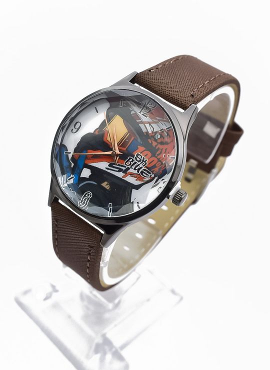 LOTE X 12 UNIDADES SET  RELOJES EN CUERO MAQUINARIA METALICA CALIDAD AA