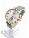 LOTE X 12 UNIDADES SET  RELOJES EN CUERO MAQUINARIA METALICA CALIDAD AA