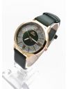 LOTE X 12 UNIDADES SET  RELOJES EN CUERO MAQUINARIA METALICA CALIDAD AA