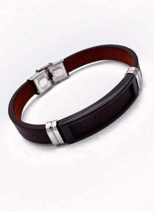LOTE SURTIDO X 20 UNIDADES DE PULSERAS HECHAS A MANO NEOPRENO/ACERO/RODIO 