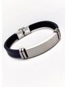 LOTE SURTIDO X 20 UNIDADES DE PULSERAS HECHAS A MANO NEOPRENO/ACERO/RODIO 