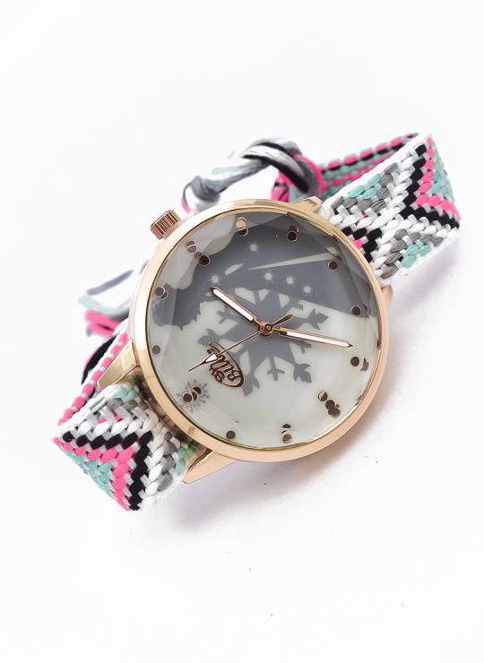 RELOJ  CALIDAD AA PULSO SILICONA/CUERO SINT / TELA CON MAQUINARIA METALICA / NO SUMERGIBLE BLUE NIGHT