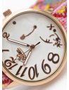 RELOJ  CALIDAD AA PULSO SILICONA/CUERO SINT / TELA CON MAQUINARIA METALICA / NO SUMERGIBLE BLUE NIGHT