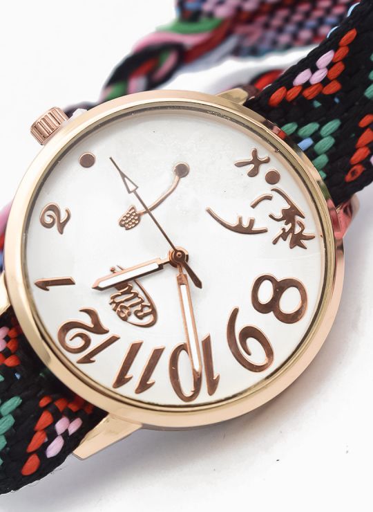 RELOJ  CALIDAD AA PULSO SILICONA/CUERO SINT / TELA CON MAQUINARIA METALICA / NO SUMERGIBLE BLUE NIGHT