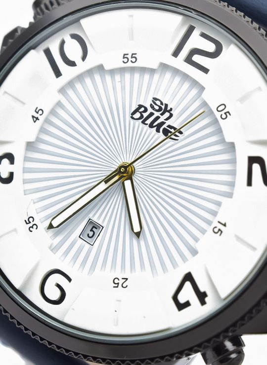 RELOJ ANALOGO CON CALENDARIO   CALIDAD AA DISEÑO PULSO CUERO REFORZADO  / NO SUMERGIBLE
