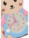 RELOJ 12 X 7 CM ESCRITORIO CON ALARMA  FRENTE GOMA - METALICO MEDIANO  PILA AA 