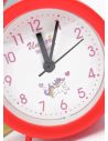 RELOJ 14 X 10 CM ESCRITORIO CON ALARMA  - METALICO / ACRILICO MEDIANO  