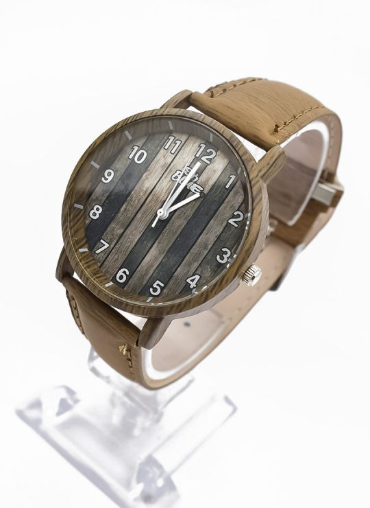 RELOJ  CALIDAD AA PULSO SILICONA/CUERO SINT / TELA CON MAQUINARIA METALICA / NO SUMERGIBLE BLUE NIGHT