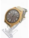 RELOJ  CALIDAD AA PULSO SILICONA/CUERO SINT / TELA CON MAQUINARIA METALICA / NO SUMERGIBLE BLUE NIGHT