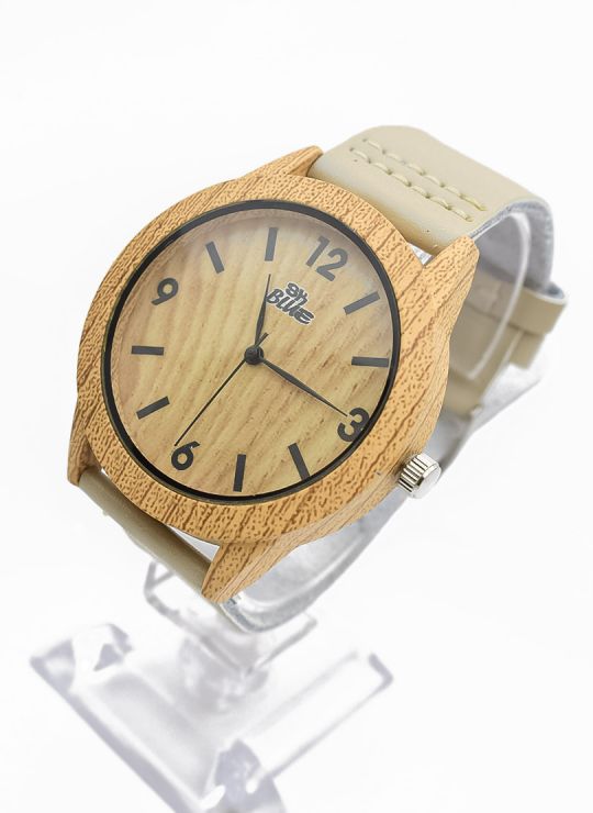 RELOJ  CALIDAD AA PULSO SILICONA/CUERO SINT / TELA CON MAQUINARIA METALICA / NO SUMERGIBLE BLUE NIGHT