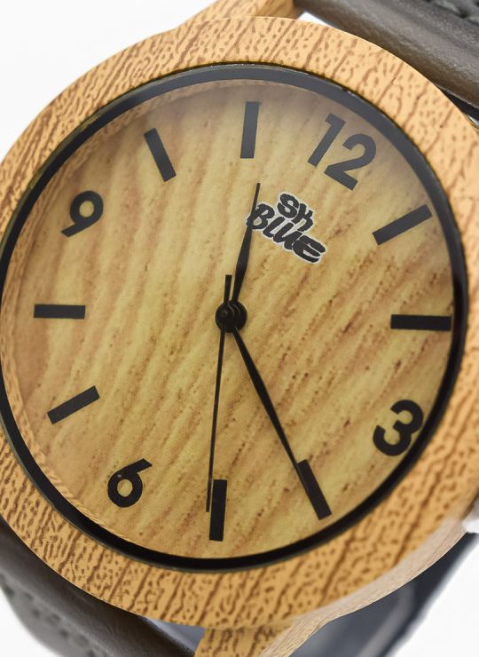 RELOJ  CALIDAD AA PULSO SILICONA/CUERO SINT / TELA CON MAQUINARIA METALICA / NO SUMERGIBLE BLUE NIGHT