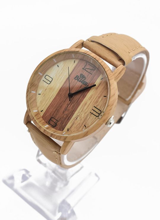 RELOJ  CALIDAD AA PULSO SILICONA/CUERO SINT / TELA CON MAQUINARIA METALICA / NO SUMERGIBLE BLUE NIGHT