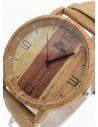 RELOJ  CALIDAD AA PULSO SILICONA/CUERO SINT / TELA CON MAQUINARIA METALICA / NO SUMERGIBLE BLUE NIGHT
