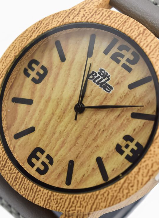 RELOJ  CALIDAD AA PULSO SILICONA/CUERO SINT / TELA CON MAQUINARIA METALICA / NO SUMERGIBLE BLUE NIGHT