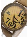 RELOJ  CALIDAD AA PULSO SILICONA/CUERO SINT / TELA CON MAQUINARIA METALICA / NO SUMERGIBLE BLUE NIGHT