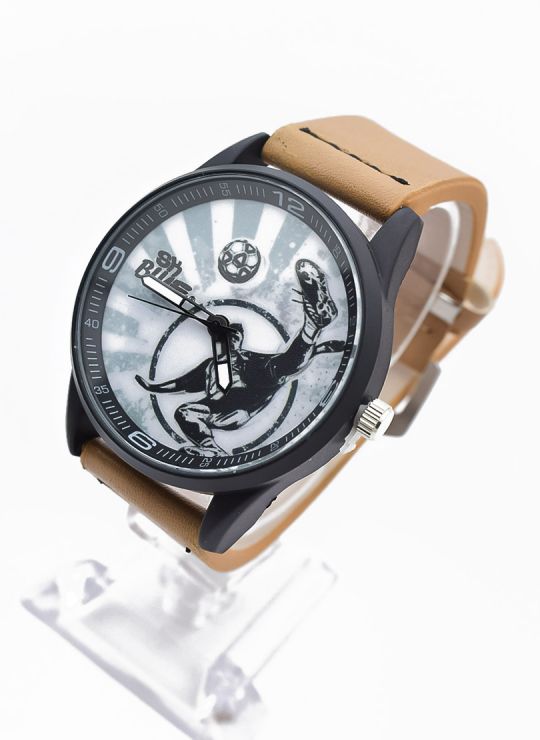 RELOJ  CALIDAD AA PULSO SILICONA/CUERO SINT / TELA CON MAQUINARIA METALICA / NO SUMERGIBLE BLUE NIGHT