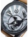 RELOJ  CALIDAD AA PULSO SILICONA/CUERO SINT / TELA CON MAQUINARIA METALICA / NO SUMERGIBLE BLUE NIGHT