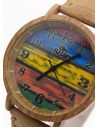 RELOJ ANALOGO CALIDAD AA DISEÑO EXCLUSIVO PULSO SILICONA O  CUERO SINT / NO SUMERGIBLE