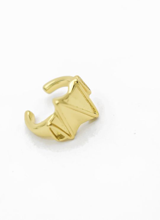 EAR CUFF COVERGOLD  RODINADO MEDIANA - DISEÑO/LABRADO ESPECIAL 